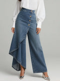 Alice – High-Waisted Wide-Leg Jeans | Relaxed Fit Denim for Everyday Wear
