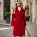 Camille – Belted Trench Coat | Tailored Double-Breasted Layer for Fall & Winter