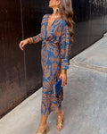 Claire – A-Line Wedding Guest Dress | Elegant Maxi Style for Special Occasions